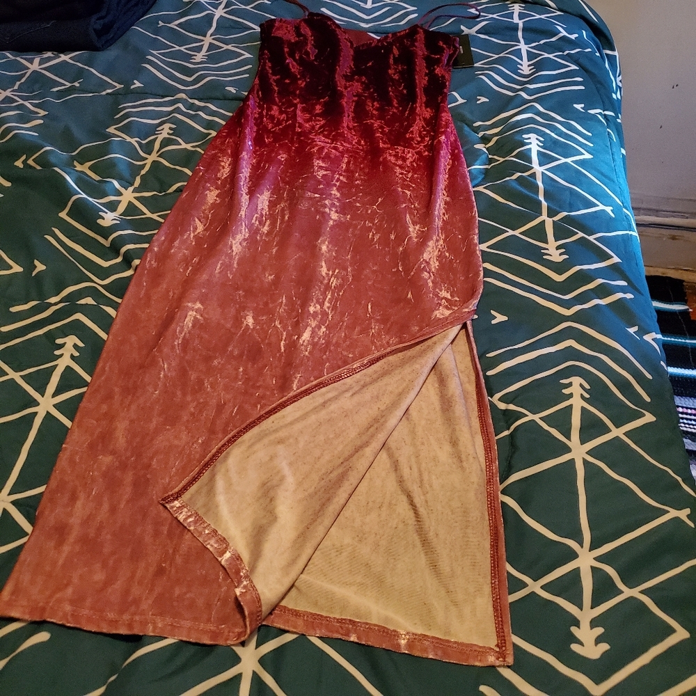 Lulu's side slit dress